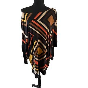 Annalee + Hope - Geometric Tunic brown-multi / XL